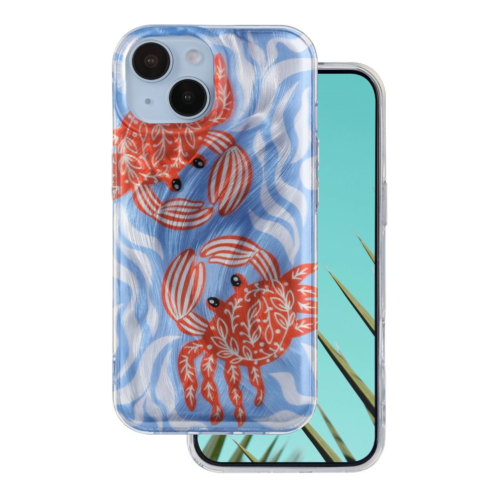 iPhone 14 TFO Ultra Trendy Sommer Case - Crab