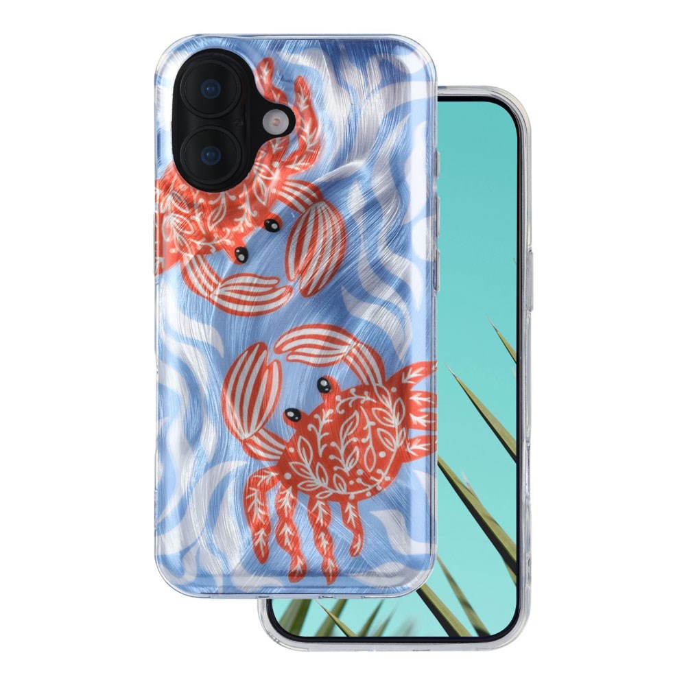 iPhone 16 TFO Ultra Trendy Sommer Case - Crab