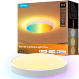 Govee - Round Smart Ceiling Light (Mål: 15") - Hvid