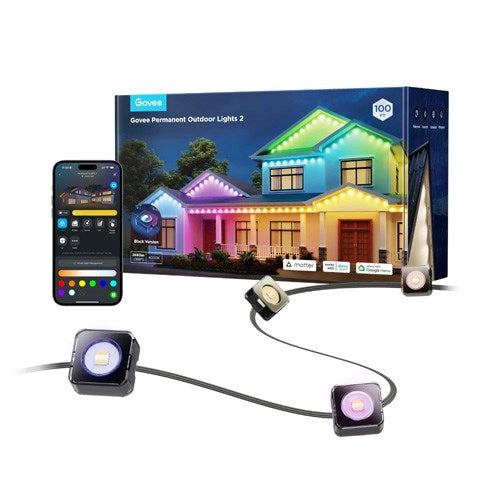 Govee Outdoor LED-lys - 30M - Sort