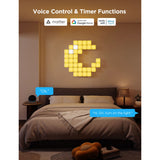 Govee Mini Panel Lights - 10 stk. - Hvid