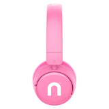 Niceboy Hive Kiddie On-Ear Bluetooth-hodetelefoner for barn m. Sound Limiter - Rosa