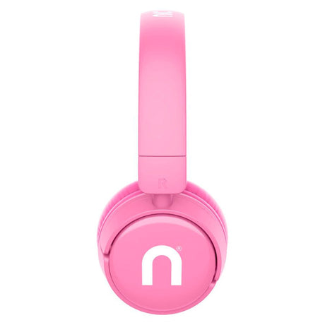 Niceboy Hive Kiddie On-Ear Bluetooth-hodetelefoner for barn m. Sound Limiter - Rosa