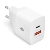 Targus HyperJuice Vægoplader m. USB-C & USB-A - 20W - Hvid