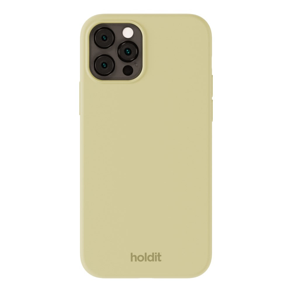 Holdit iPhone 12 / 12 Pro Soft Touch Silikondeksel - Biscotti