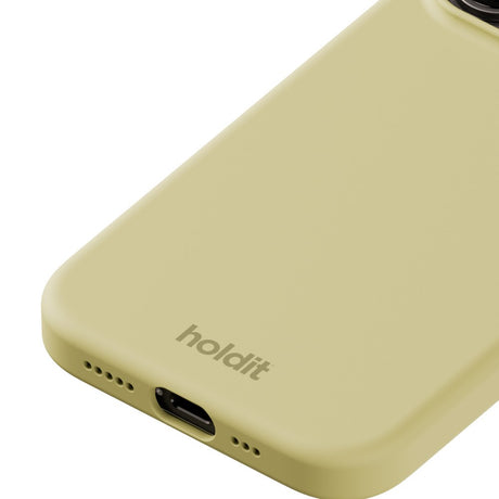 Holdit iPhone 15 Pro Max Soft Touch Silikondeksel - Biscotti