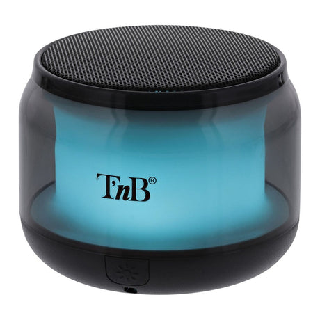 T'NB Bluetooth-høyttaler m. LED lys - svart