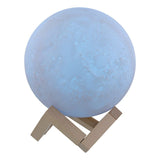 T'NB lysende månelampe m. Innebygd Bluetooth-høyttaler - Hvit