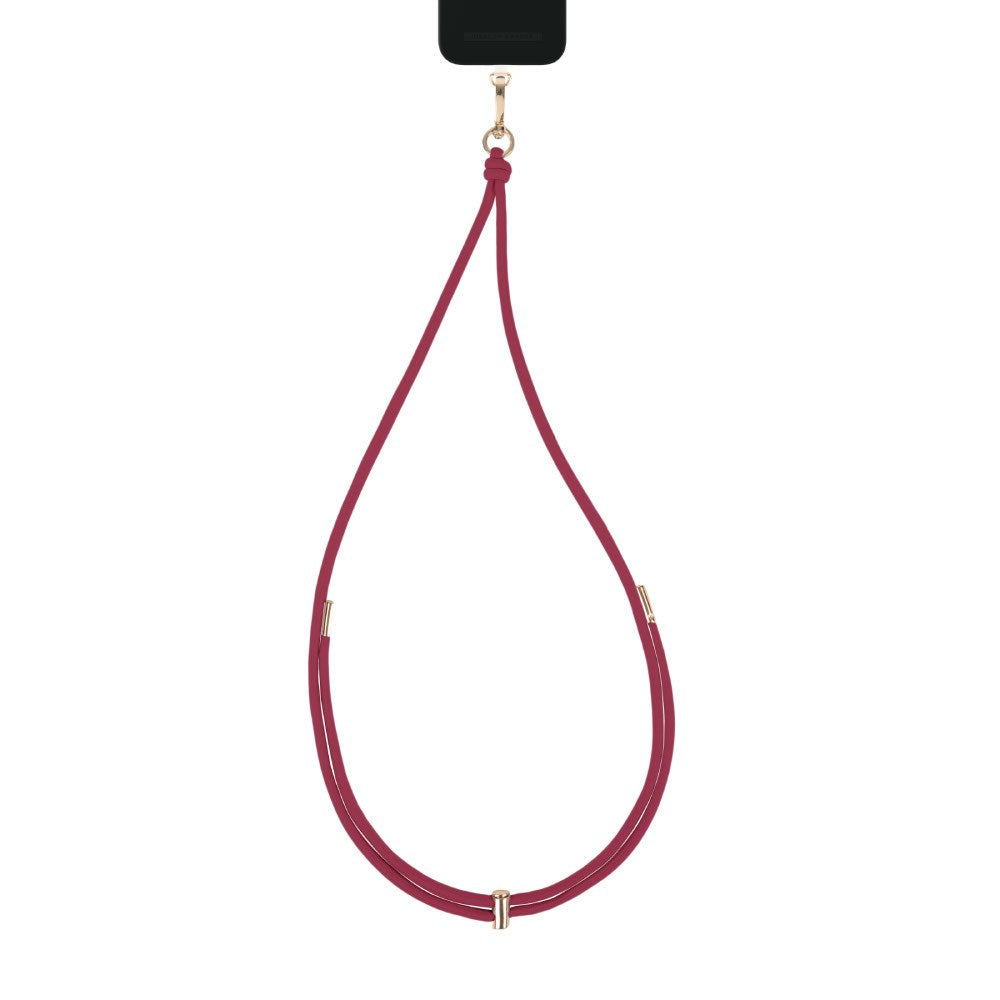 iDeal Of Sweden Cord Phone Strap - Strop til Mobil - Fine Wine