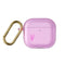 iDeal of Sweden AirPods (4. generasjon) Clear Case m. Karabinkrok - Lys rosa