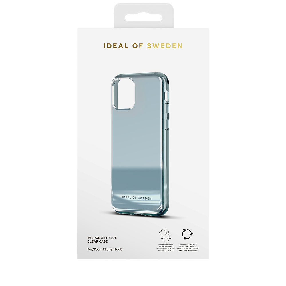 iPhone 11 iDeal Of Sweden speilveske - speil himmelblå