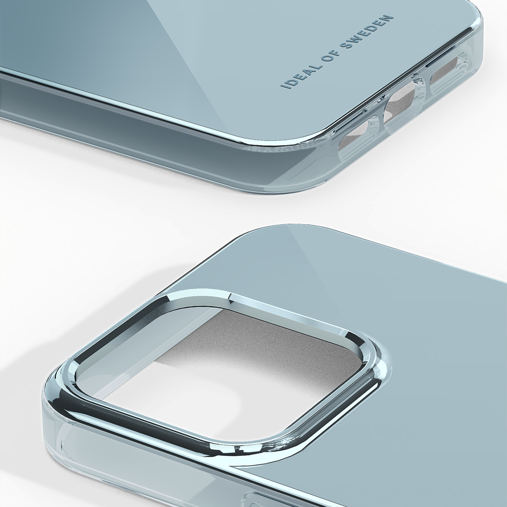 iPhone 14 Pro iDeal Of Sweden speilveske - speil himmelblå