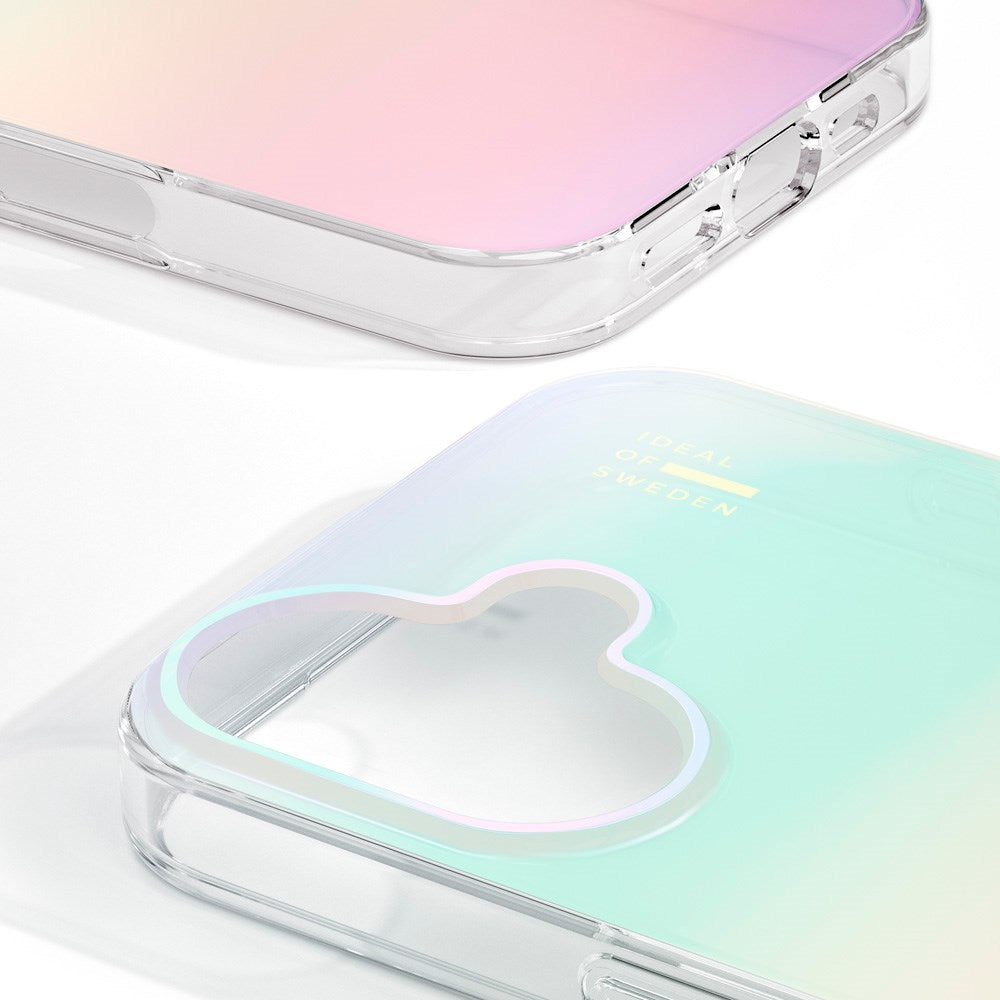 iPhone 16 iDeal Of Sweden Clear Deksel - Shimmer
