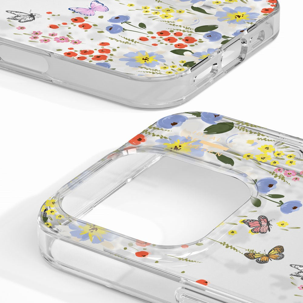 iPhone 16 Pro Max iDeal Of Sweden Clear Case - Artistic Garden