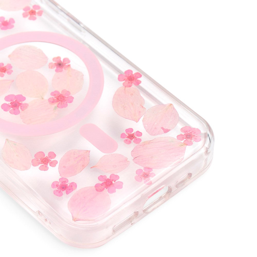 iPhone 14 Pro iDeal Of Sweden Clear Case - MagSafe Kompatibel - Cherry Blossom