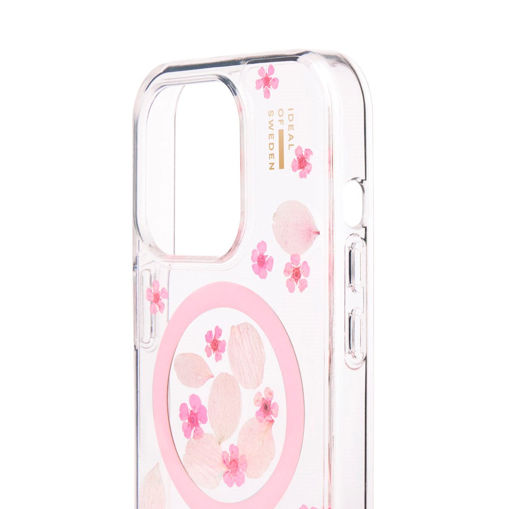 iPhone 14 Pro iDeal Of Sweden Clear Case - MagSafe Kompatibel - Cherry Blossom