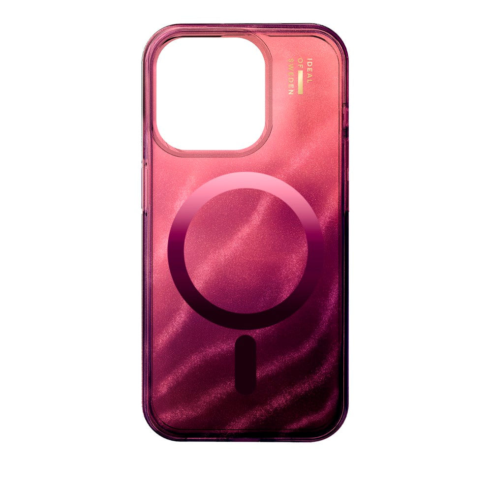 iPhone 14 Pro iDeal Of Sweden Clear Cover - MagSafe Kompatibel - Cherry Lacquer