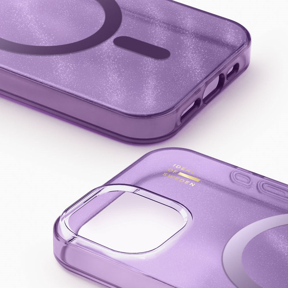 iPhone 17e / 16e / 15 / 14 / 13 iDeal Of Sweden Clear Cover - MagSafe Kompatibel - Amethyst Mist
