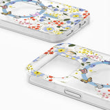 iPhone 15 Pro iDeal Of Sweden Clear Case - MagSafe-kompatibel - Artistic Garden