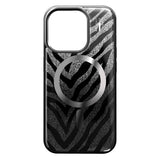 iPhone 16e / 15 / 14 / 13 iDeal Of Sweden Clear Cover - MagSafe Kompatibel - Zebra Mystique