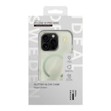 iPhone 15 Pro Max iDeal Of Sweden Clear Cover - MagSafe Kompatibel - Sage Green
