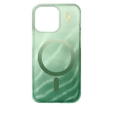 iPhone 15 Pro Max iDeal Of Sweden Clear Cover - MagSafe Kompatibel - Sage Green