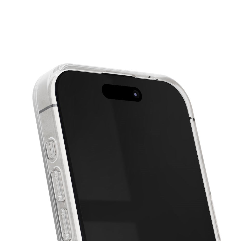 iPhone 15 Pro Max iDeal Of Sweden Clear Cover - MagSafe Kompatibel - Tulip Bloom