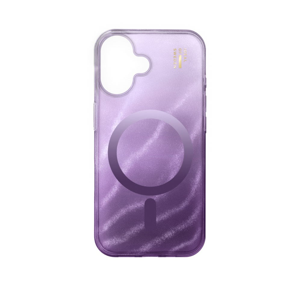 iPhone 16 iDeal Of Sweden Clear Cover - MagSafe Kompatibel - Amethyst Mist