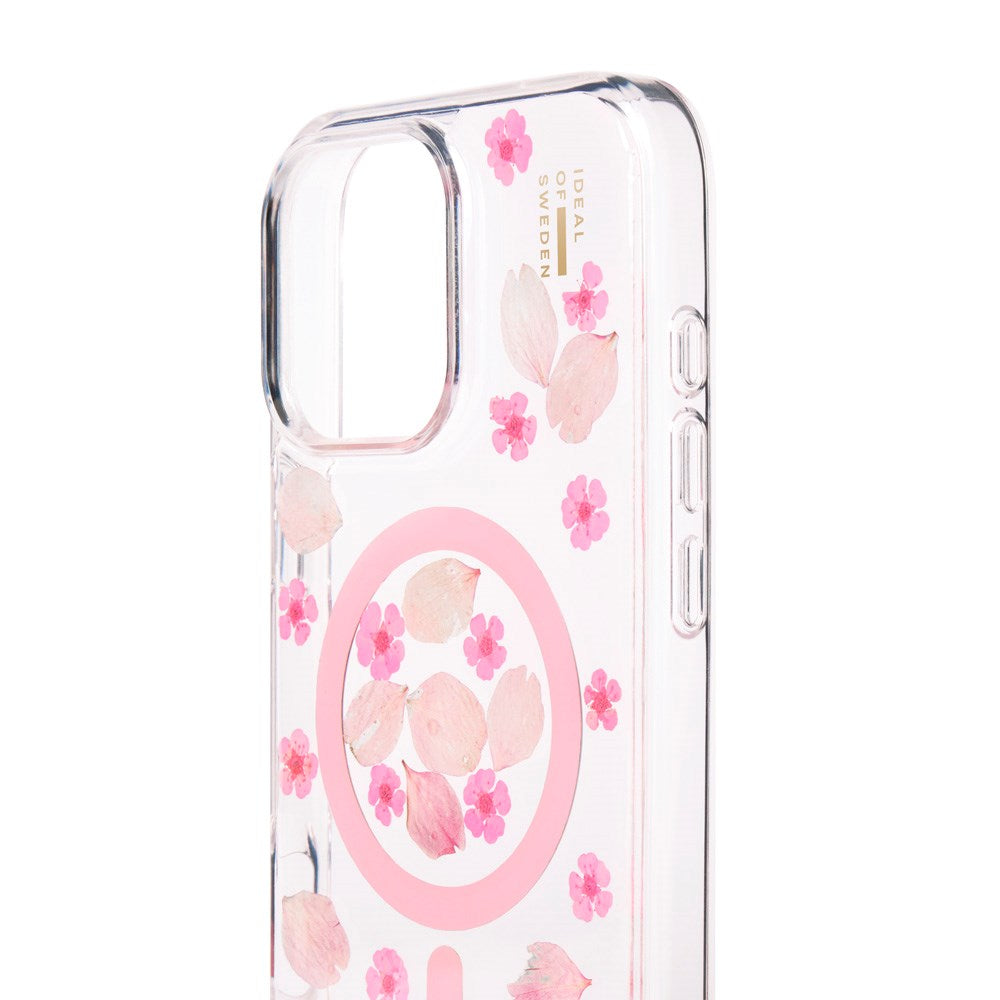 iPhone 16 Pro iDeal Of Sweden Clear Case - MagSafe Kompatibel - Cherry Blossom