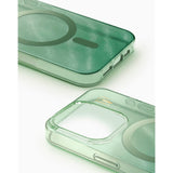 iPhone 16 Pro Max iDeal Of Sweden Clear Cover - MagSafe Kompatibel - Sage Green