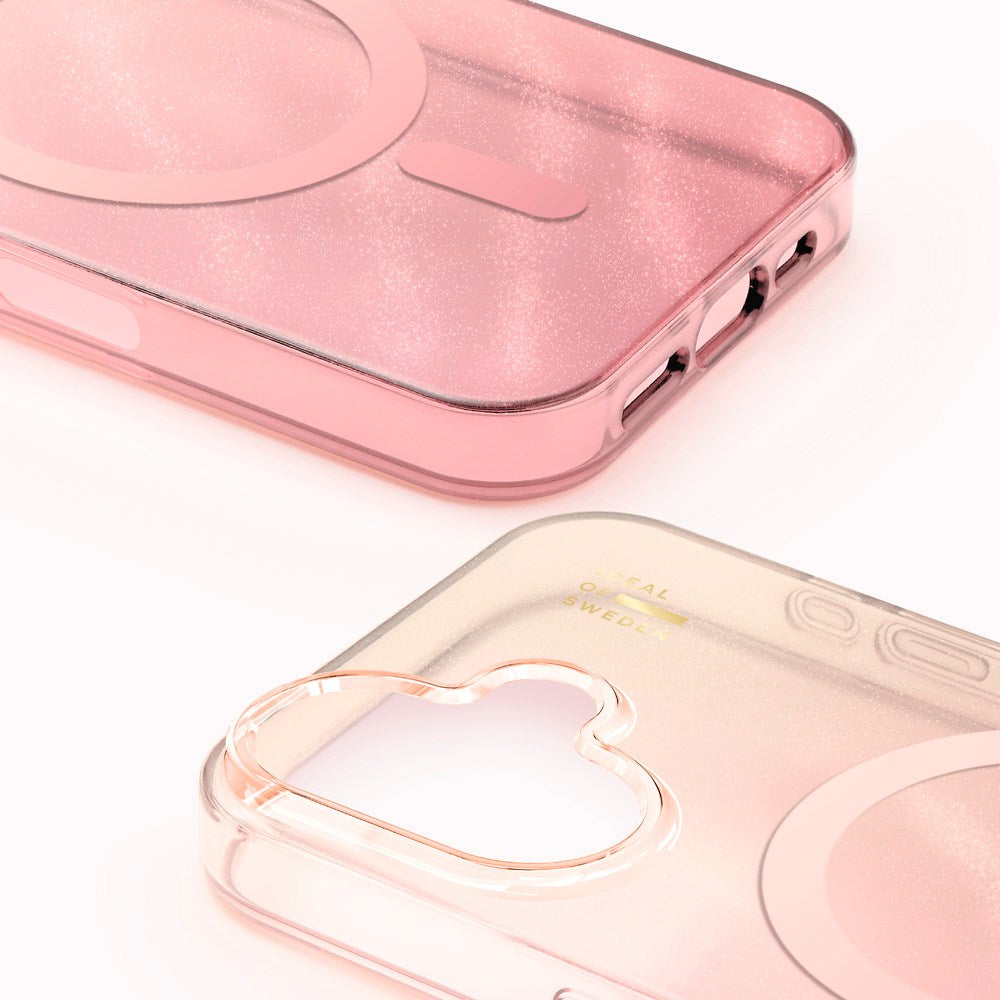 iPhone 17 iDeal Of Sweden Clear Cover - MagSafe Kompatibel - Rose Blush