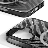 iPhone 17 iDeal Of Sweden Clear Cover - MagSafe Kompatibel - Zebra Mystique
