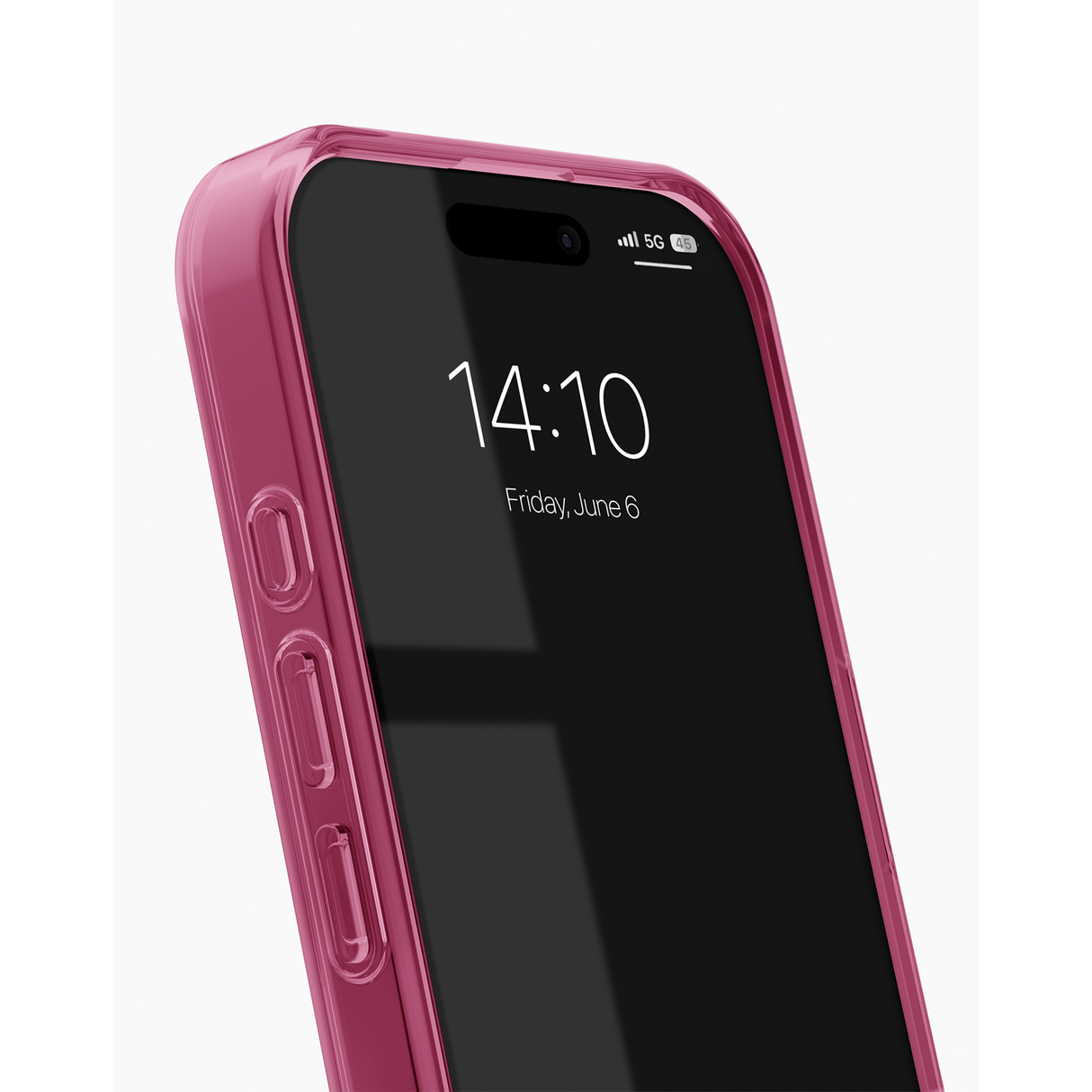 iPhone 17 iDeal Of Sweden Clear Cover - MagSafe Kompatibel - Cherry Crush