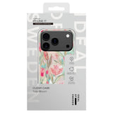 iPhone 17 iDeal Of Sweden Clear Cover - MagSafe Kompatibel - Tulip Bloom