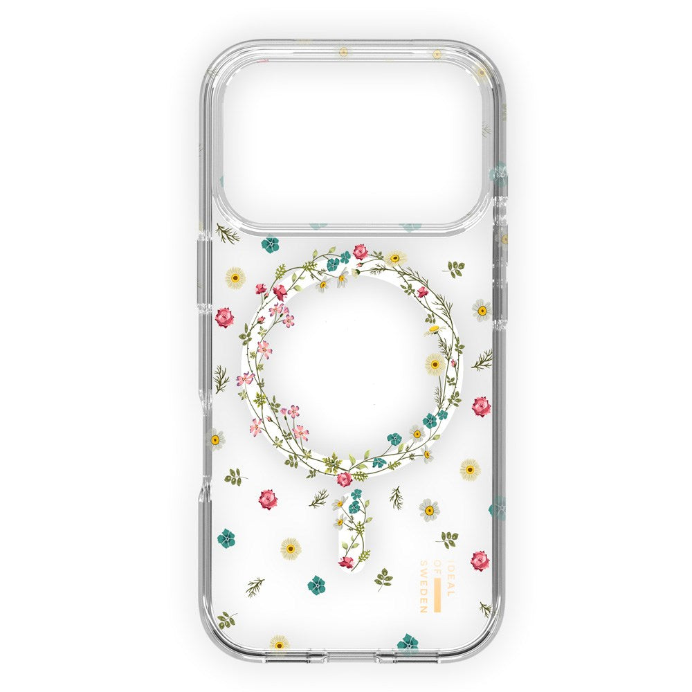 iPhone 17 Pro iDeal Of Sweden Clear Cover - MagSafe Kompatibel - Petite Floral