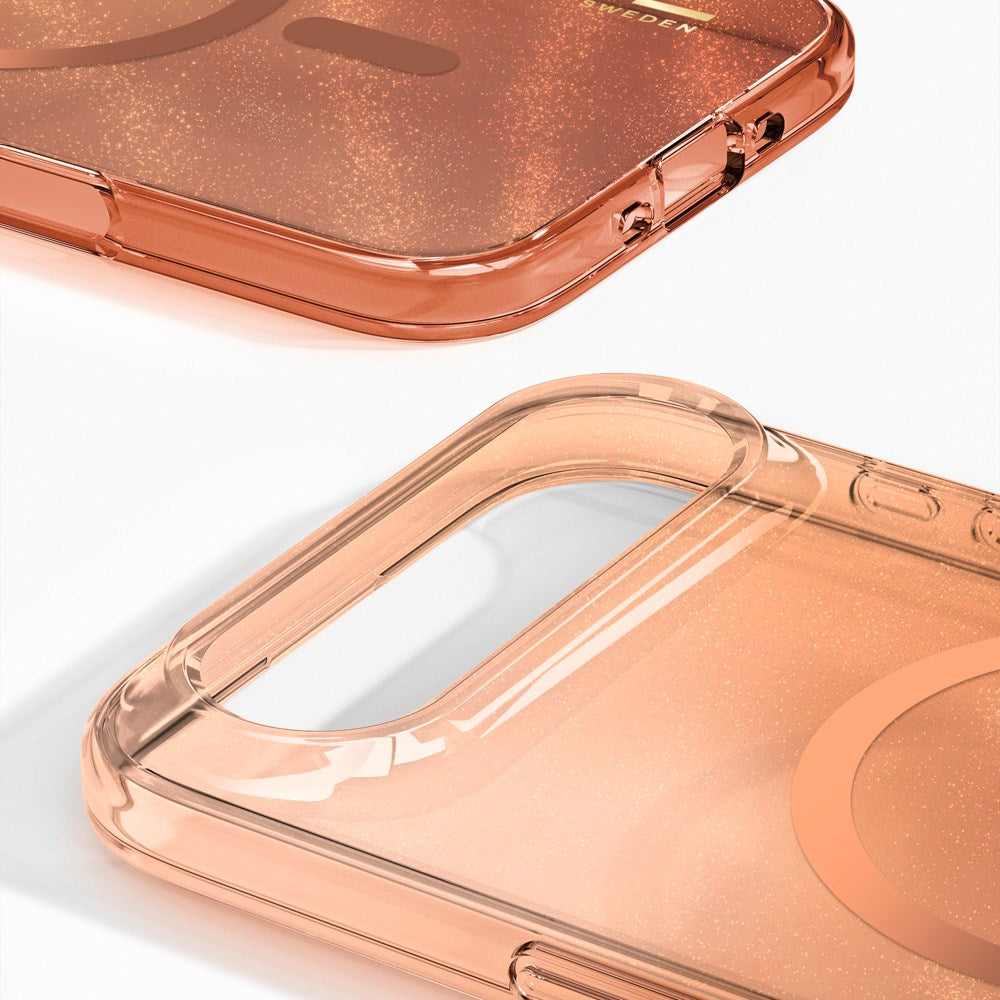 iPhone Air iDeal Of Sweden Clear Cover - MagSafe Kompatibel - Mocha Mousse