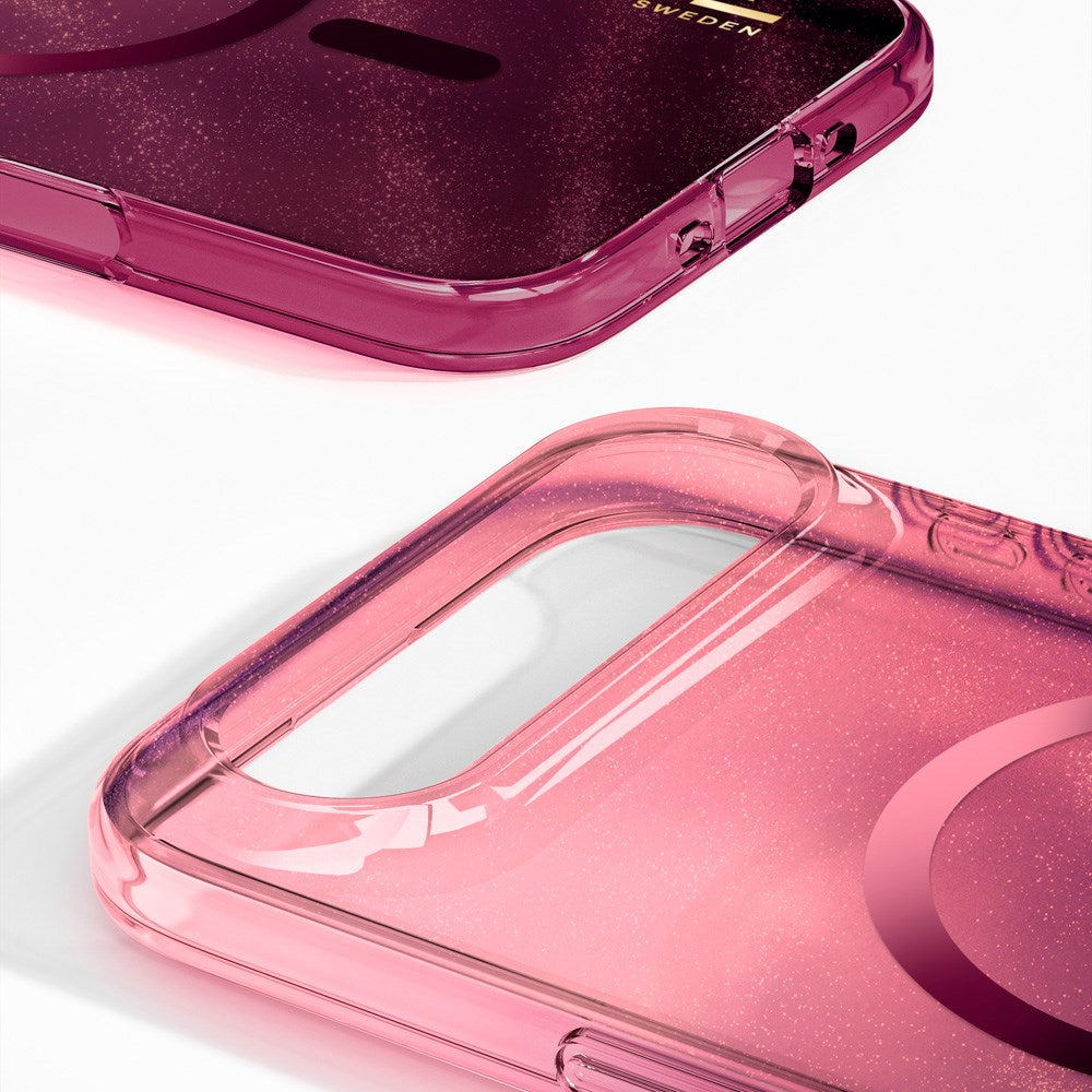 iPhone Air iDeal Of Sweden Clear Cover - MagSafe Kompatibel - Cherry Lacquer