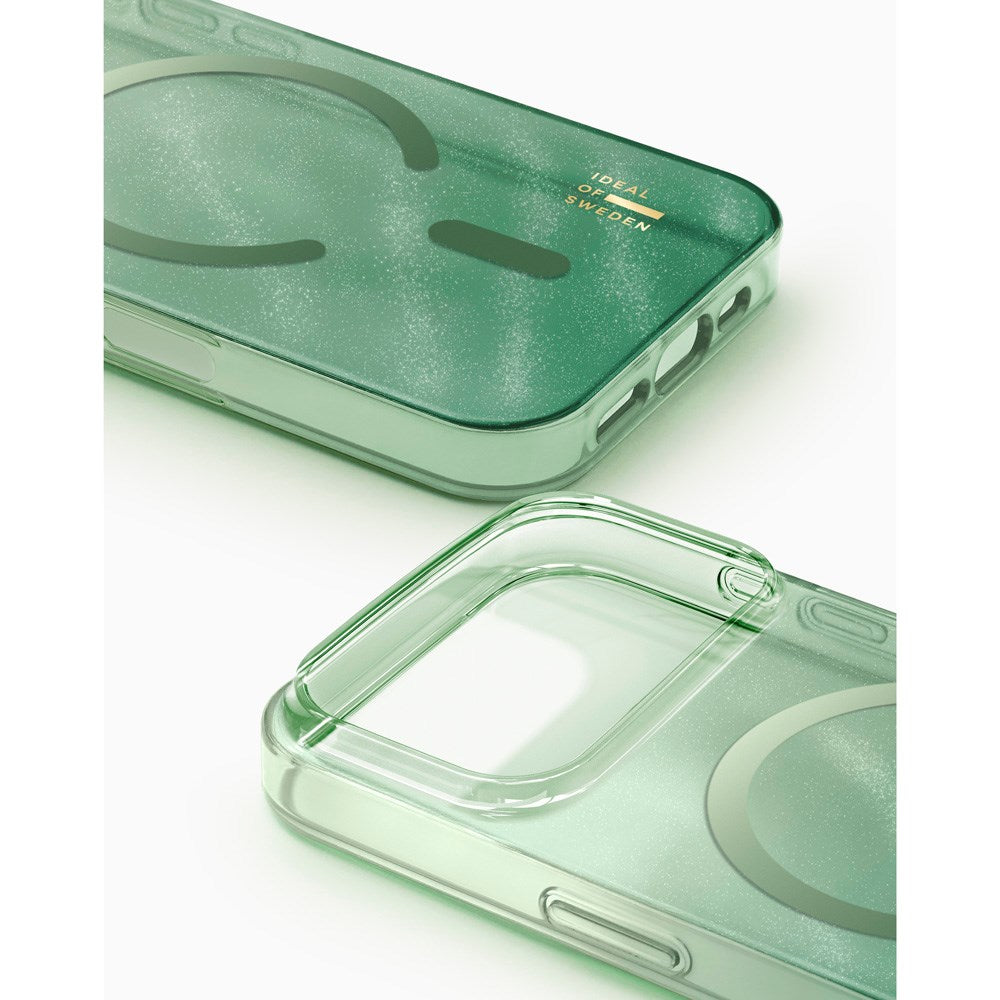 iPhone 17 Pro Max iDeal Of Sweden Clear Cover - MagSafe Kompatibel - Sage Green