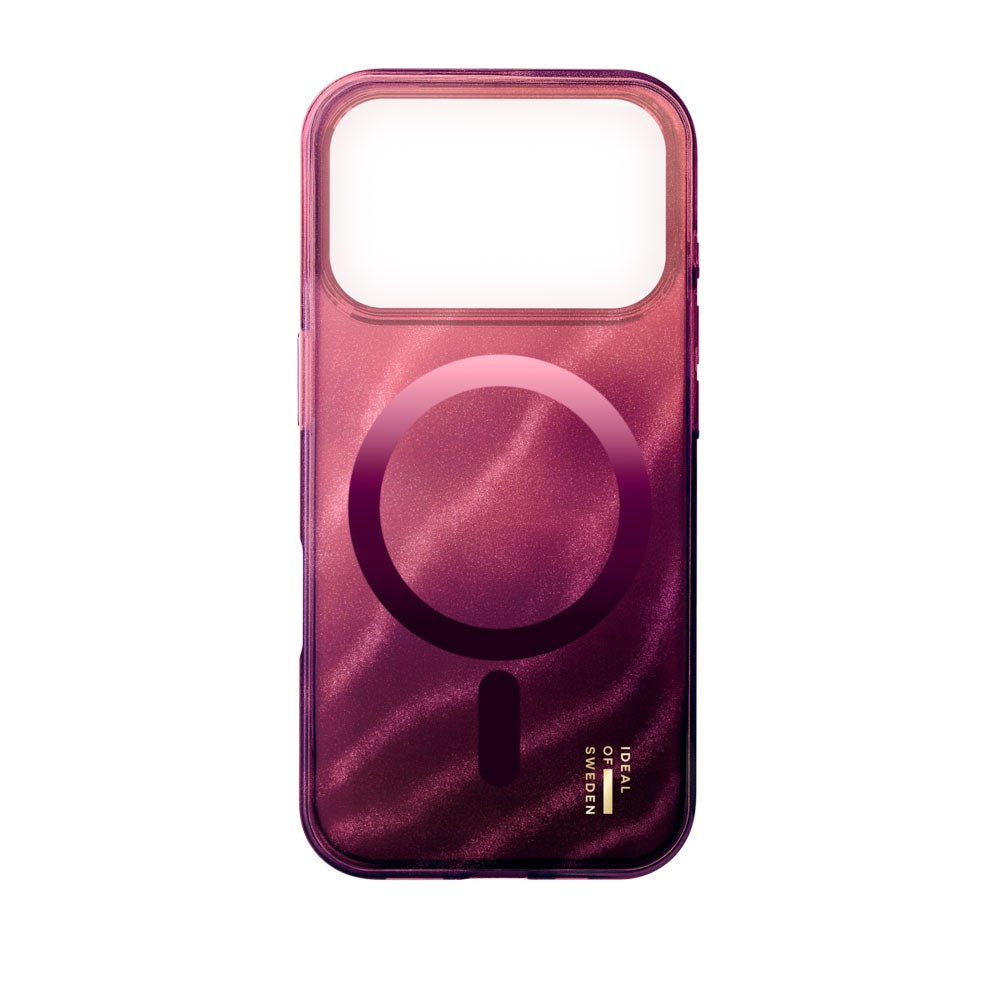 iPhone 18 Pro / 17 Pro iDeal Of Sweden Clear Cover - MagSafe Kompatibel - Cherry Lacquer