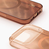 iPhone 18 Pro Max / 17 Pro Max iDeal Of Sweden Clear Cover - MagSafe Kompatibel - Mocha Mousse