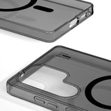 Samsung Galaxy S25 Ultra iDeal Of Sweden Clear Case - Trådløs lading - Tinted Black