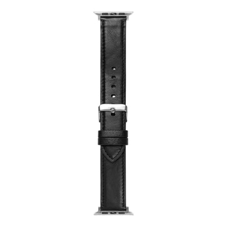 iDeal of Sweden Apple Watch (38/40/SE/41/42mm) Vegansk Læder Urrem - Iconic Black