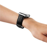 iDeal of Sweden Apple Watch (38/40/SE/41/42mm) Vegansk Læder Urrem - Iconic Black