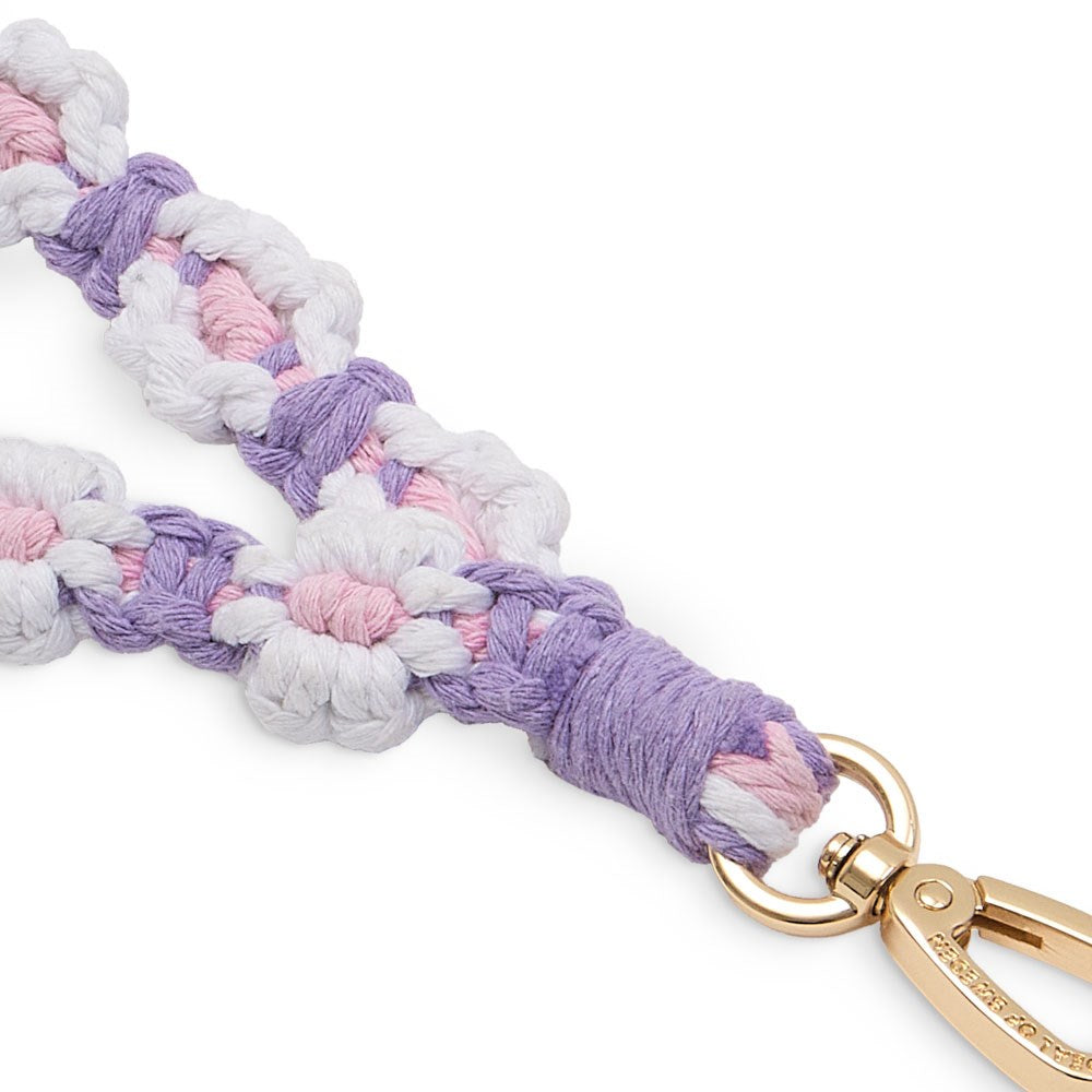 iDeal of Sweden Cord Universal Håndledsrem - Lilla Blomster