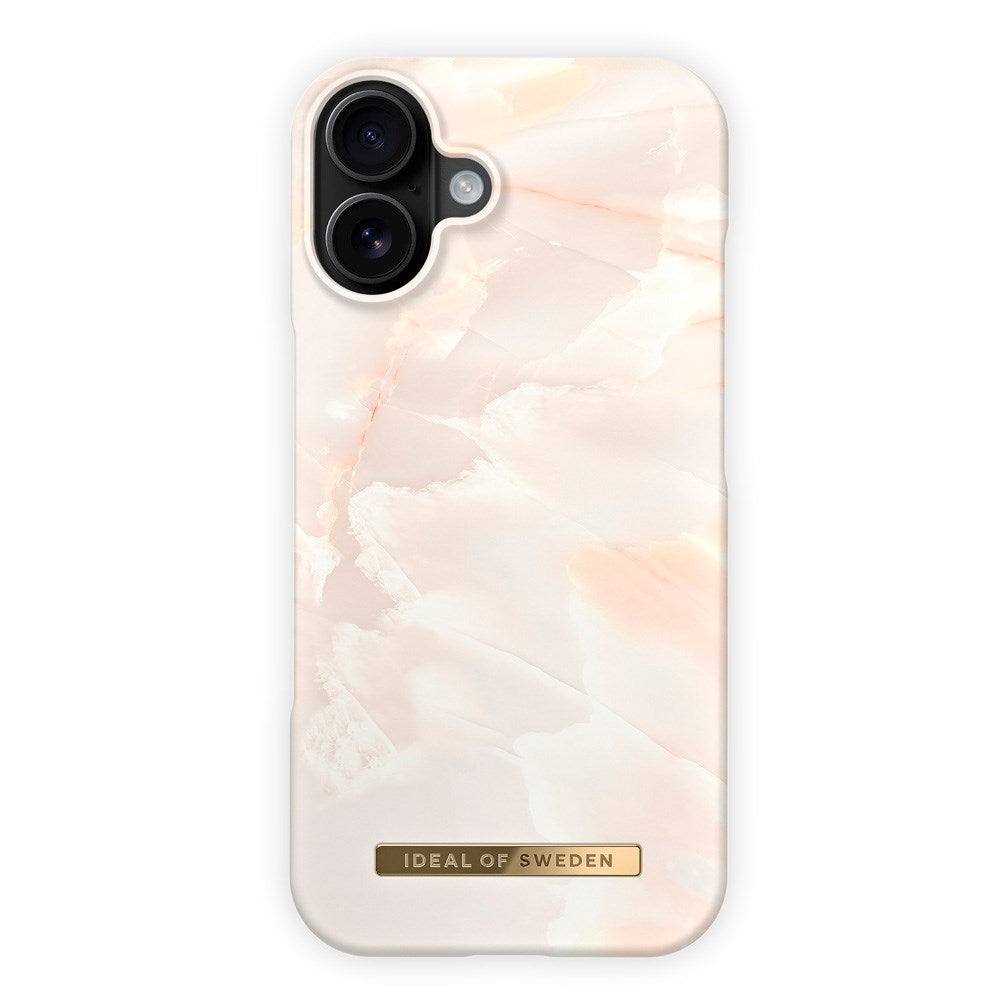 iPhone 17 iDeal Of Sweden Fashion Cover - MagSafe Kompatibel - Rose Pearl Marble