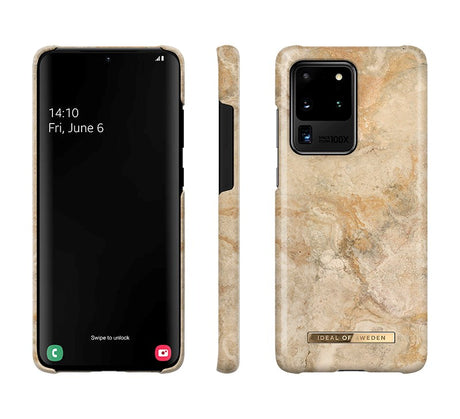 iDeal Of Sweden Samsung Galaxy S20 Ultra Fashion Deksel Sandstorm Marble
