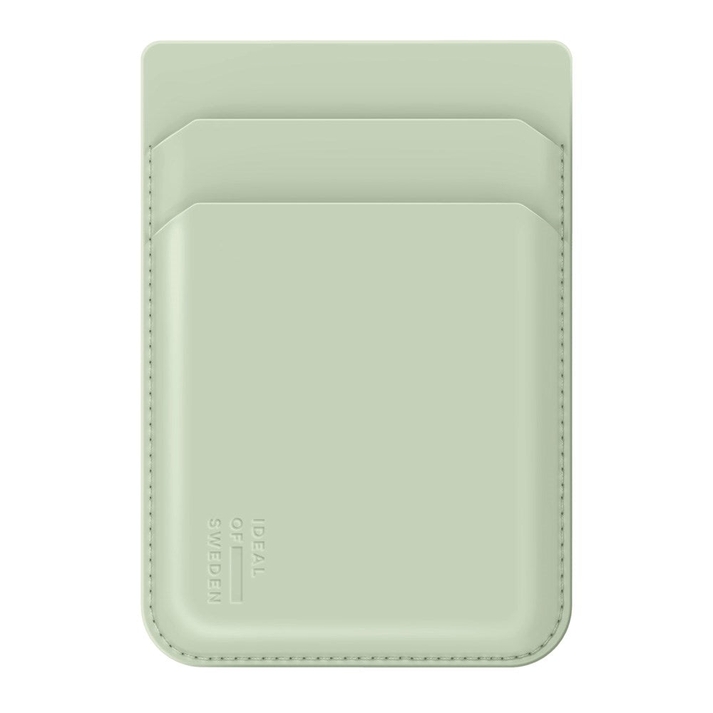 Magnetisk Kortholder fra iDeal Of Sweden  - MagSafe Kompatibel - Sage Green