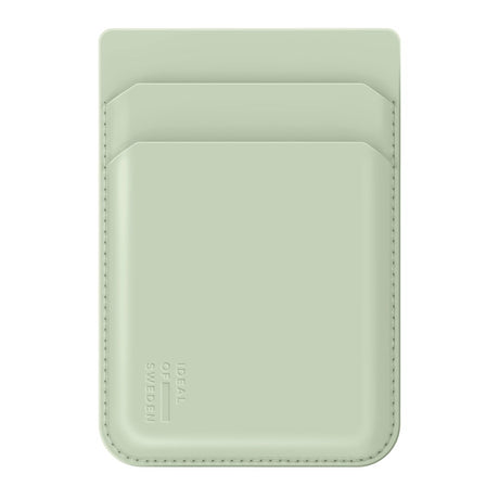 Magnetisk Kortholder fra iDeal Of Sweden  - MagSafe Kompatibel - Sage Green