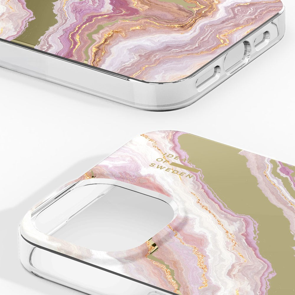 iPhone 17e / 16e / 15 / 14 / 13 iDeal Of Sweden Mirror Cover - Agate Halo
