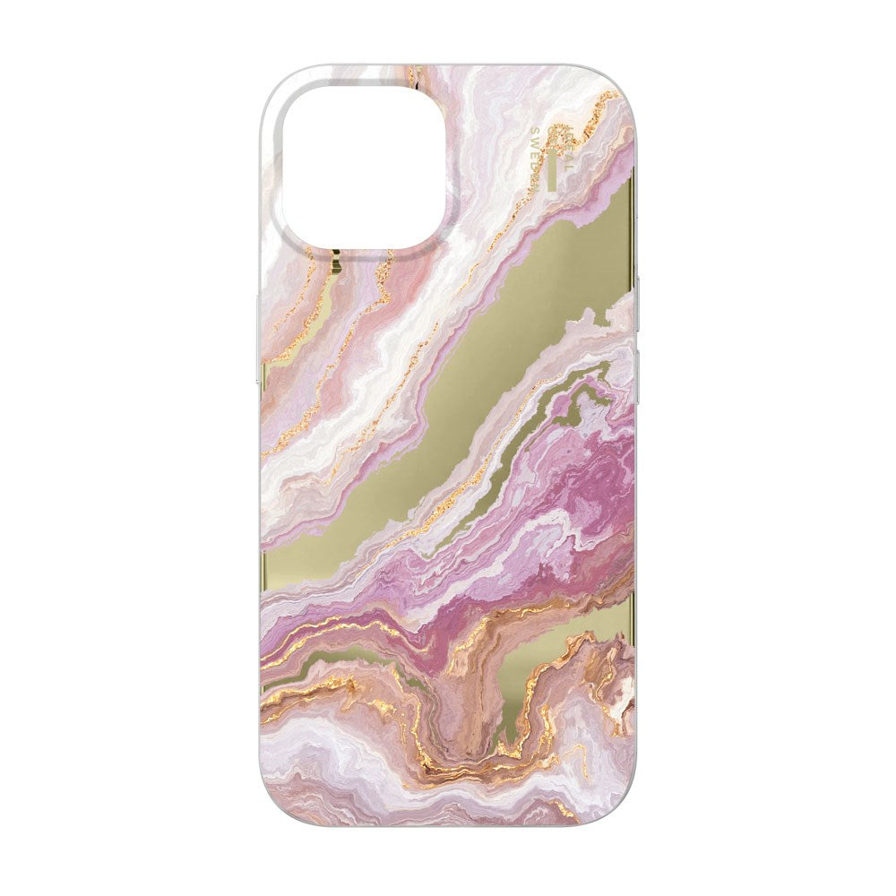 iPhone 17e / 16e / 15 / 14 / 13 iDeal Of Sweden Mirror Cover - Agate Halo